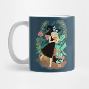 Plant lover witch Halloween Mug